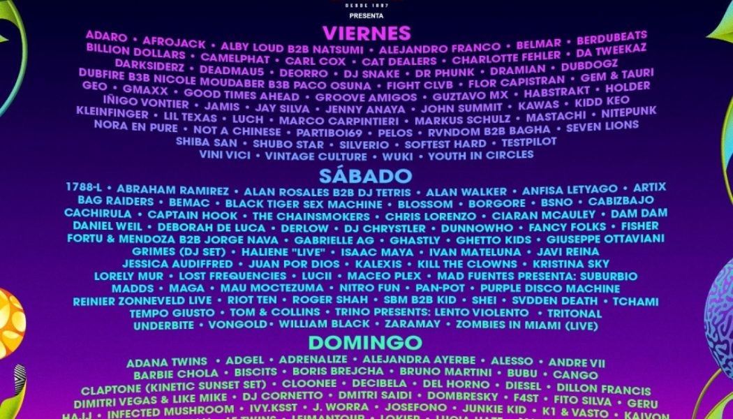 DJ Snake, The Chainsmokers, REZZ More to Perform at EDC México 2022: See the Full Lineup