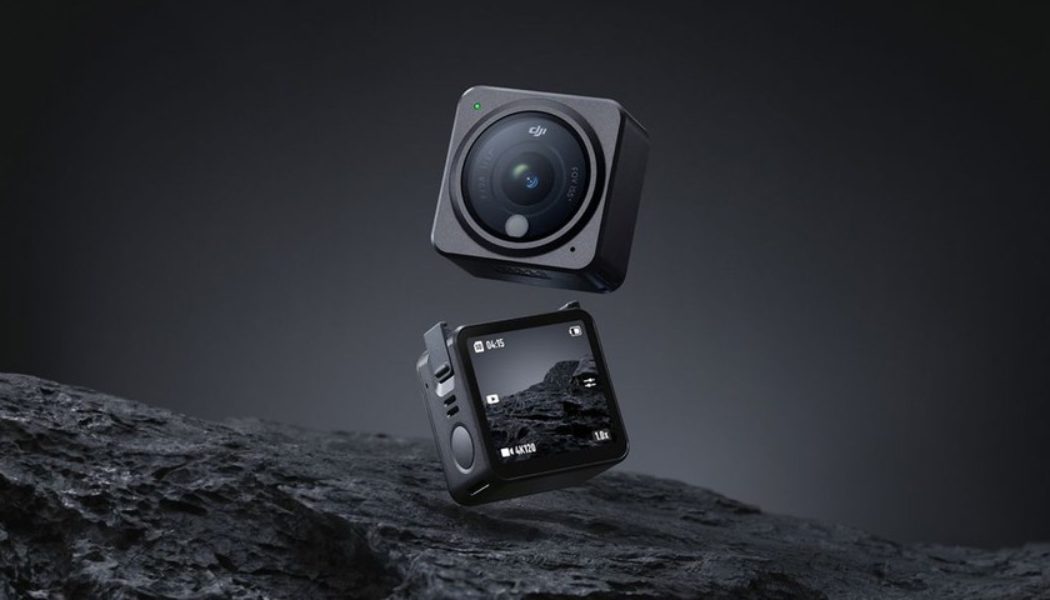 DJI Introduces the Magnetically Mounted Action 2 Compact Action Cam