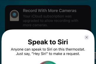 Ecobee’s smart thermostat is the first to have Siri voice control built-in