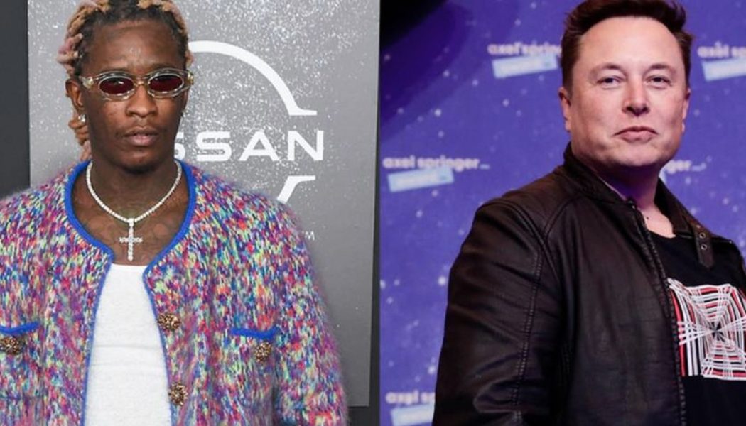 Elon Musk Responds to Young Thug’s Request for Help To Build Slime City