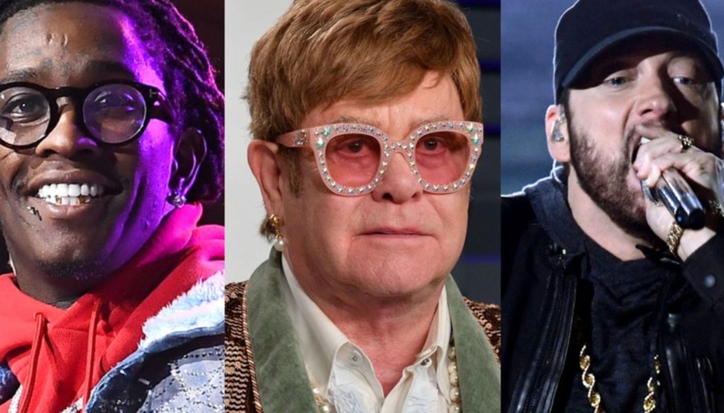 Elton John Says Young Thug Is Better at Freestyle Rapping Than Eminem