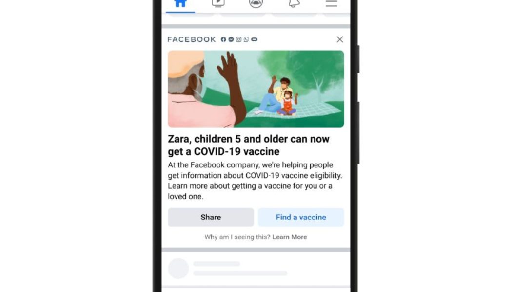 Facebook puts tighter restrictions on vaccine misinformation targeted at children