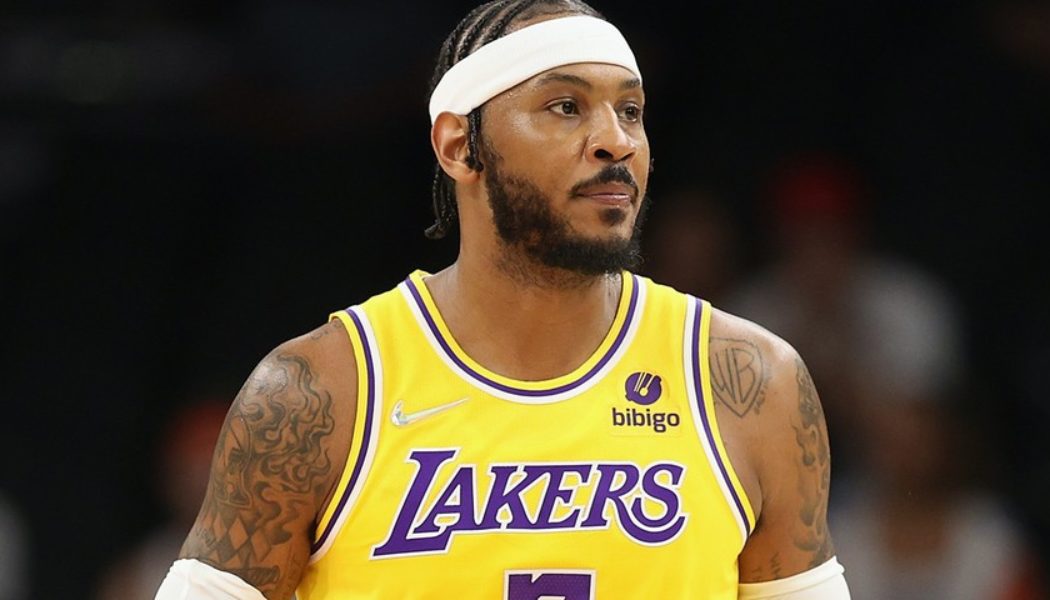 Fans React to Carmelo Anthony’s First Points for Los Angeles Lakers