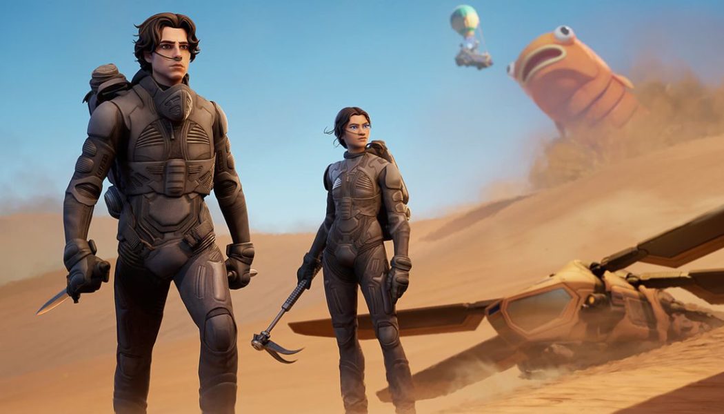 Fortnite adds some melange with new Dune crossover