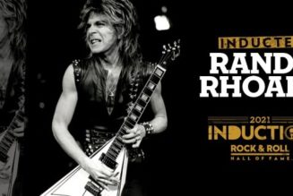 Iconic RANDY RHOADS Guitar Featured In New ‘Rock And Roll Hall Of Fame’ Exhibit