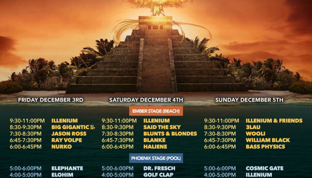 ILLENIUM’s Ember Shores Festival Announces 2021 Schedule