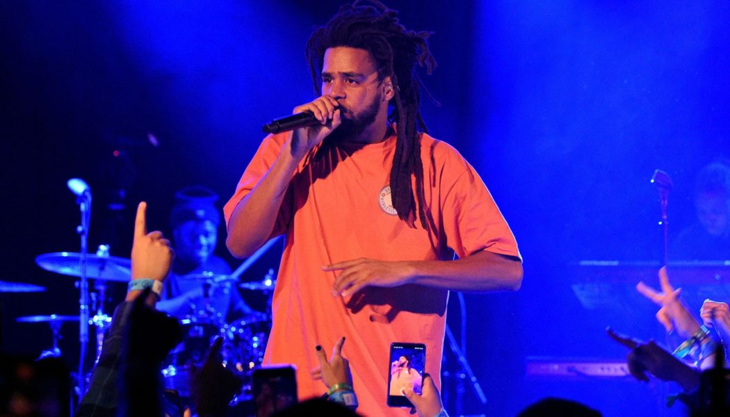 J. Cole Celebrates His Beloved Catalog During Intimate L.A. SiriusXM & Pandora Show