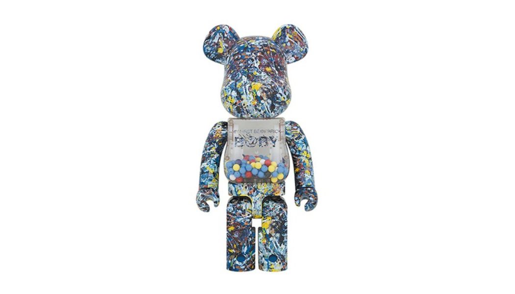 Jackson Pollock Studios and Medicom Toy Join Forces for a Paint Splattered BE@RBRICK