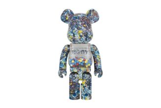 Jackson Pollock Studios and Medicom Toy Join Forces for a Paint Splattered BE@RBRICK