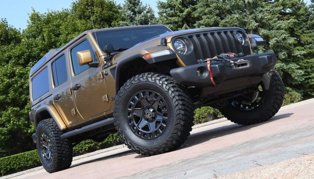 Jeep Crafts a Custom Three-Row Wrangler Overlook Concept