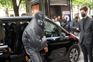 Kanye West Meets With Michael Cohen In NYC While Donning Weirdo White Man Mask