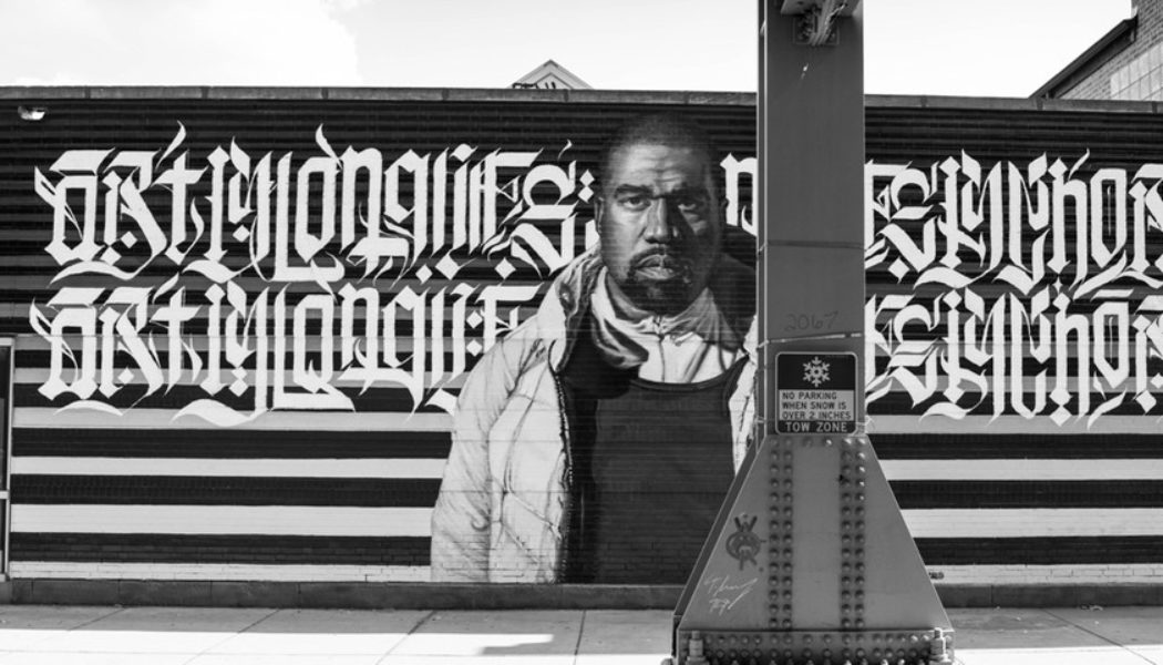 Kanye West Mural Now Being Auctioned off as NFT