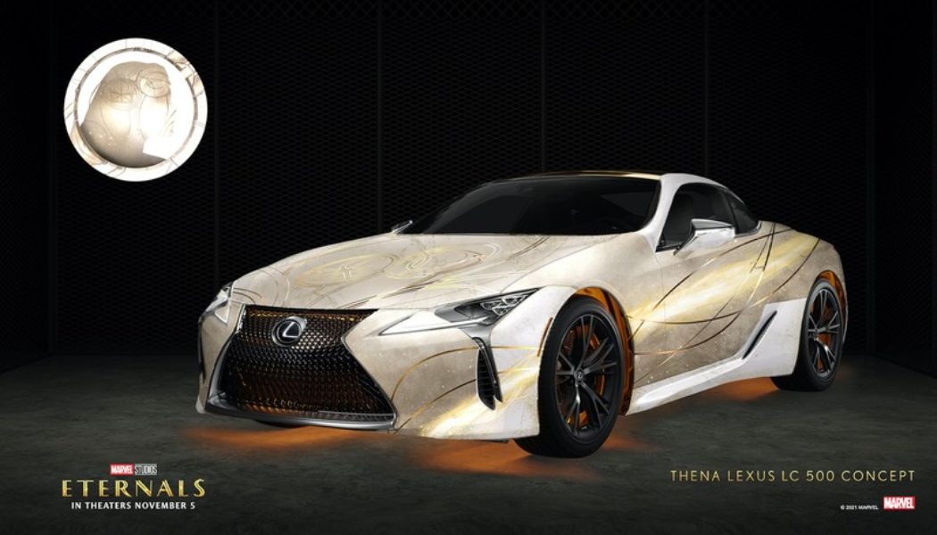 Lexus Reveals Marvel ‘Eternals-Inspired Vehicles