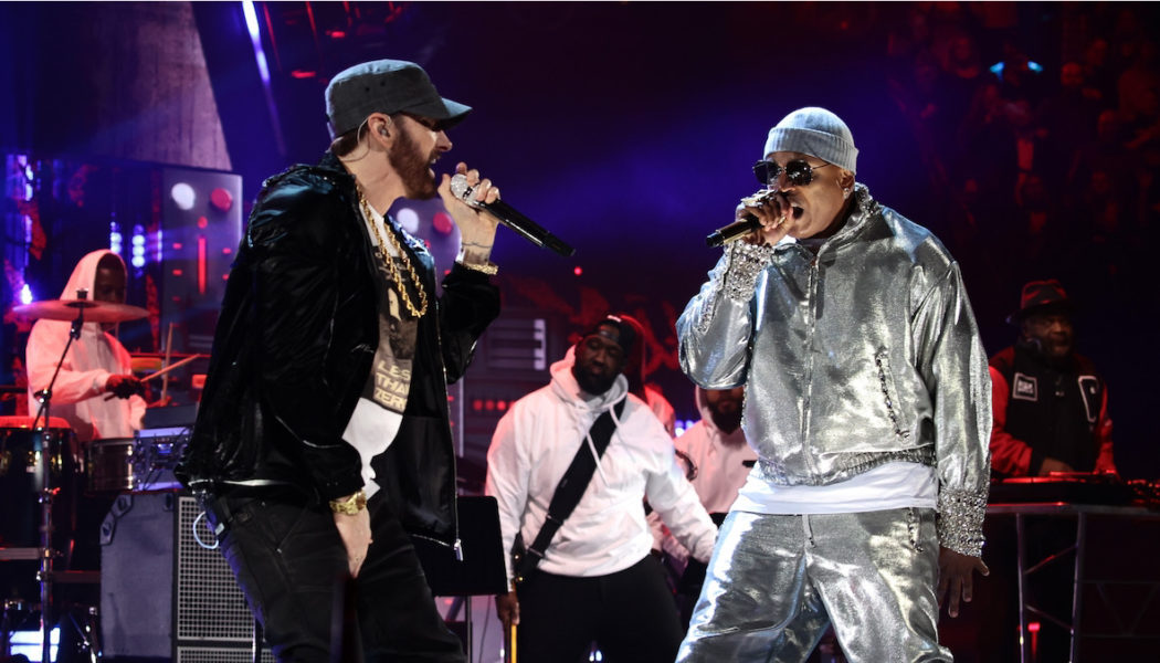 LL Cool J Performs “Rock the Bells” with Eminem at Rock and Roll Hall of Fame Induction Ceremony: Watch