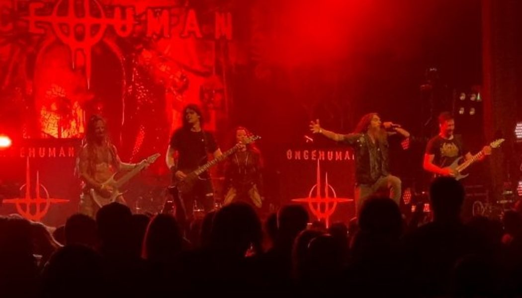 MACHINE HEAD’s ROBB FLYNN Performs ‘Davidian’ With ONCE HUMAN In San Francisco (Video)