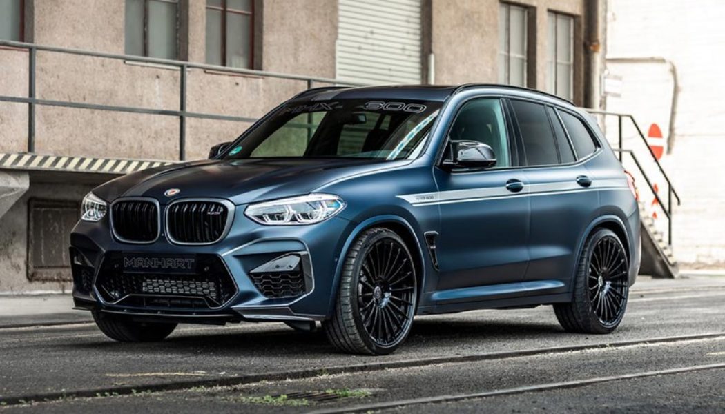 MANHART’s BMW X3 M Competition Is a 635 HP Performance Car for the Whole Family