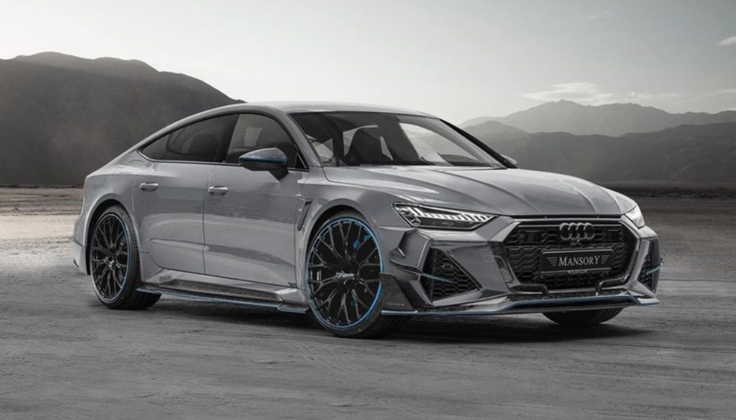 Mansory Reworks Audi RS7 Sportback With Aggressive Carbon Fiber Kit