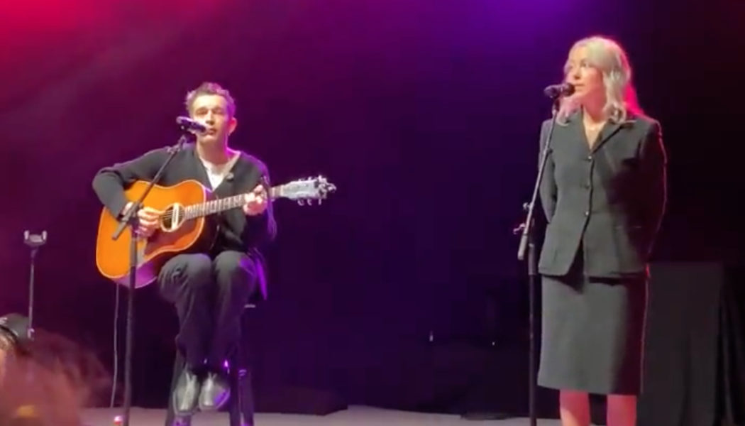 Matty Healy Makes Surprise Appearance at Phoebe Bridgers’ Los Angeles Show: Watch