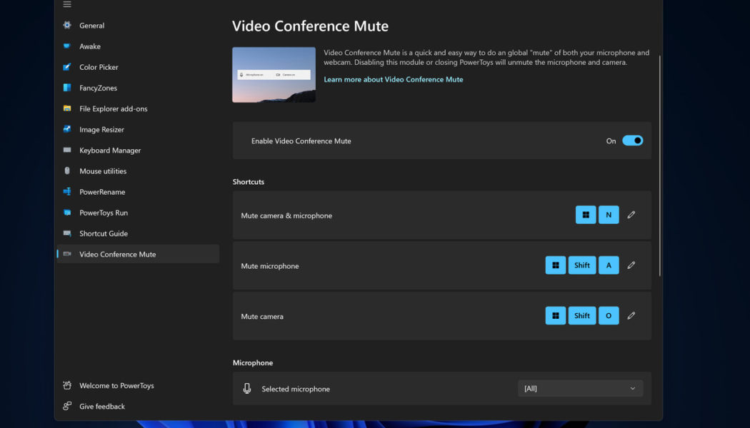 Microsoft PowerToys get Windows 11 UI updates, universal mic mute, and find my mouse feature