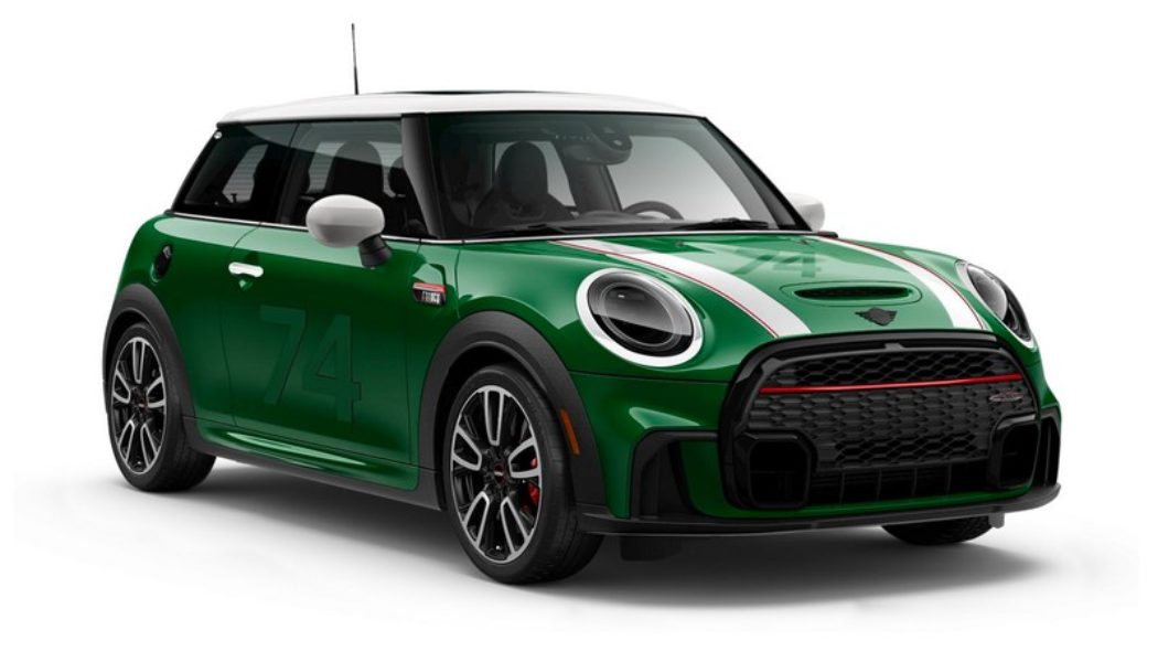 Mini Celebrates 60 Years at the Racetrack With Special Edition John Cooper Works Hardtop