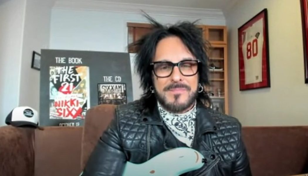 MÖTLEY CRÜE’s NIKKI SIXX Explains How He Ended Up With His Name