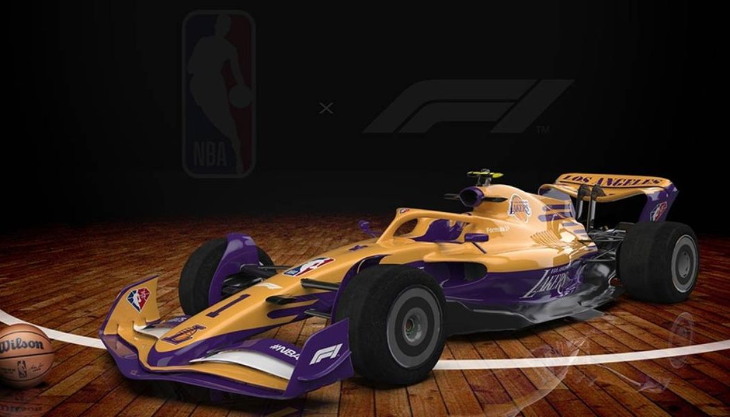 NBA Unveils 75th Anniversary Season Formula 1 Partnership Liveries