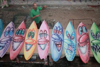 Parley for the Oceans Collaborates With Kenny Scharf on 12 Unique Surfboards