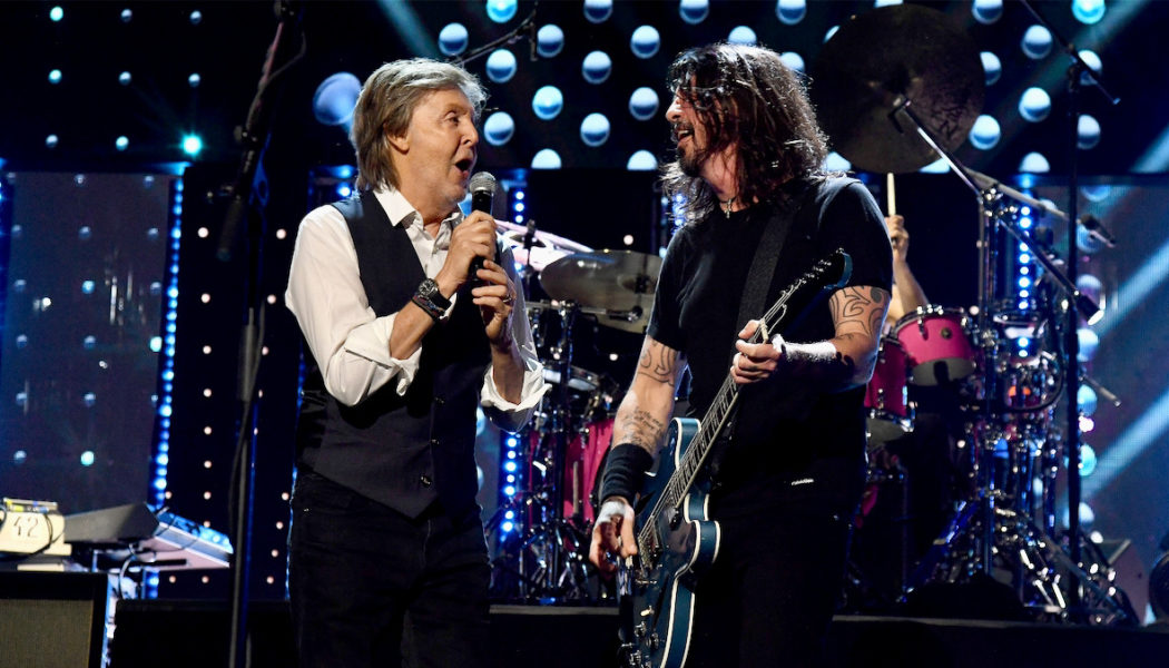 Paul McCartney Inducts Foo Fighters Into Rock and Roll Hall of Fame: Watch