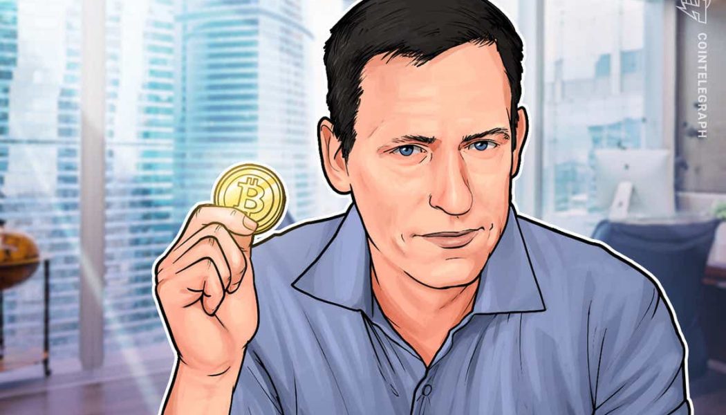 PayPal co-founder Peter Thiel says he ‘underinvested’ in Bitcoin