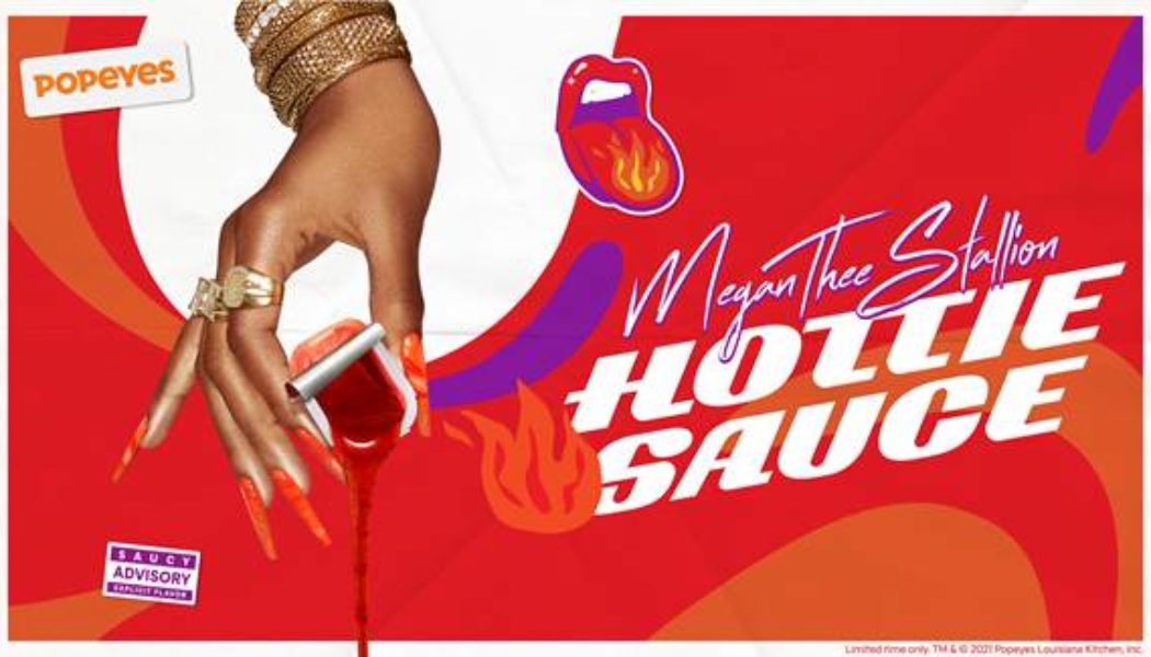 Real Hot Sauce Sh*t: Megan Thee Stallion & Popeyes Team Up For New “Hottie Sauce” & Merch