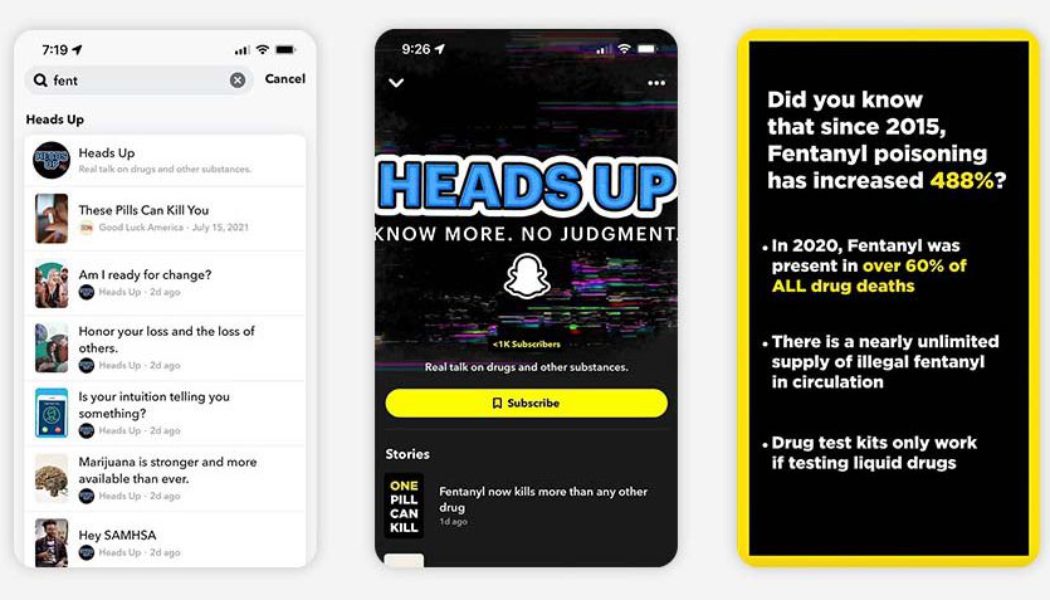 Snap is taking action to address fentanyl dealing on Snapchat