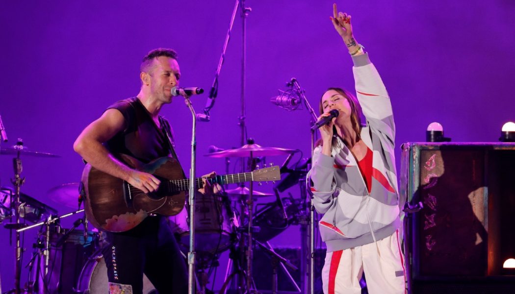 Spice Girls’ Mel C Joins Coldplay’s Chris Martin for ‘2 Become 1′ Duet