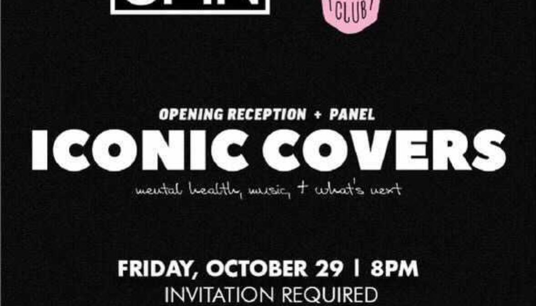 SPIN and Machine Gun Kelly Partner for Charitable Iconic Cover Art Show