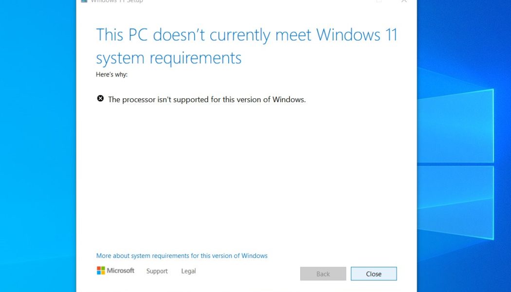 The easy way to install Windows 11 on unsupported CPUs