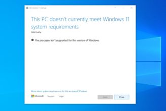 The easy way to install Windows 11 on unsupported CPUs