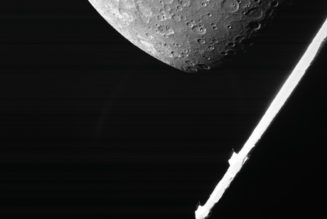 The Europe-Japan mission to Mercury sends back photos of the planet’s cratered surface