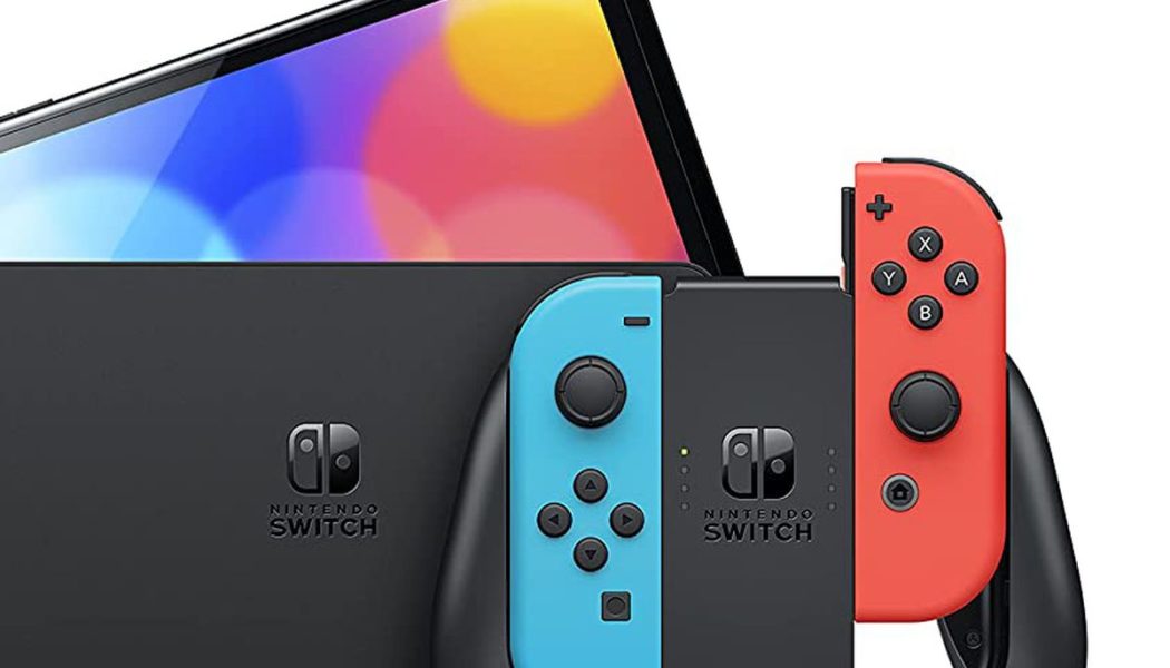 The Nintendo Switch OLED model is now available online