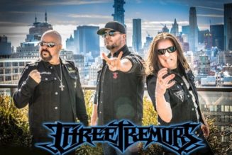 THE THREE TREMORS Feat. TIM ‘RIPPER’ OWENS, SEAN PECK And HARRY CONKLIN: ‘Crucifier’ Music Video