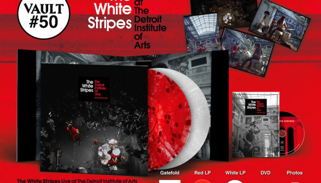 Third Man Records Details 50th Vault Package, The White Stripes – Live at the Detroit Institute of Arts