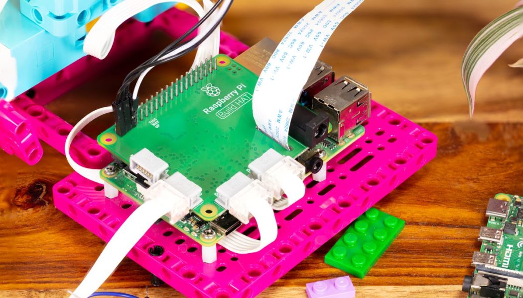 This Raspberry Pi add-on lets you control Lego robots