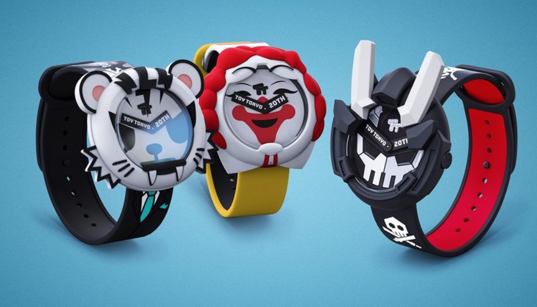 Toy Tokyo Celebrates 20 Years of Designer Toys with Artist Watch Collection