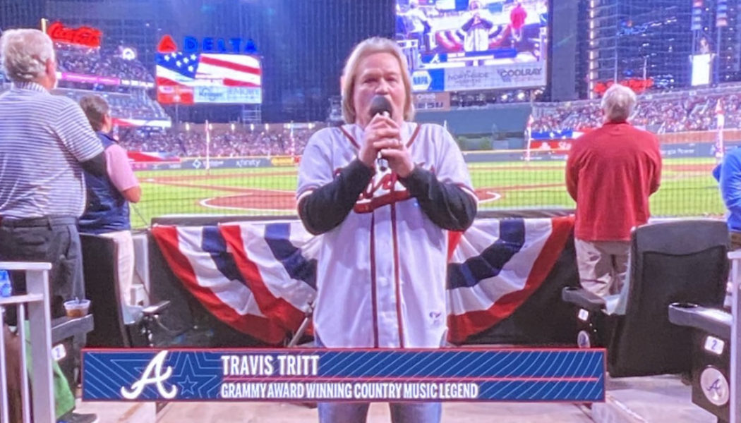 Travis Tritt Performs National Anthem At to Braves-Dodgers Game Days After Canceling Gigs Over Vax Mandates