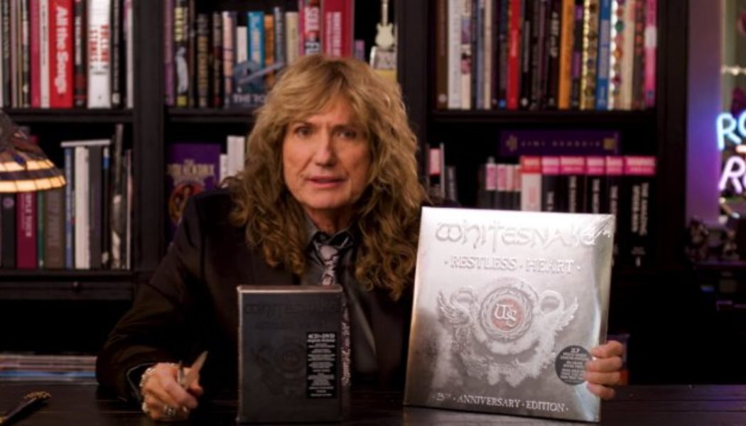 Watch DAVID COVERDALE Unbox WHITESNAKE’s ‘Restless Heart: Super Deluxe Edition’