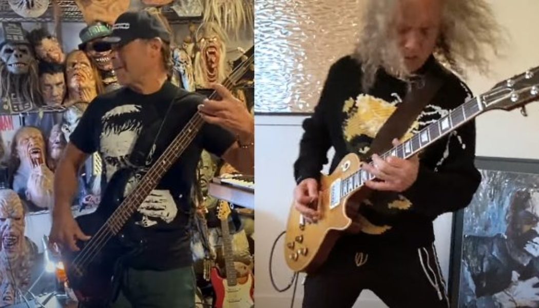 Watch METALLICA’s KIRK HAMMETT And ROBERT TRUJILLO Jam EDGAR WINTER’s ‘Frankenstein’