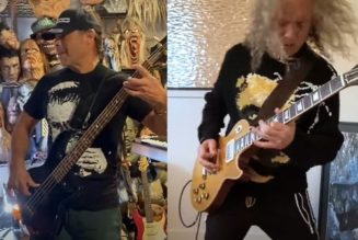 Watch METALLICA’s KIRK HAMMETT And ROBERT TRUJILLO Jam EDGAR WINTER’s ‘Frankenstein’