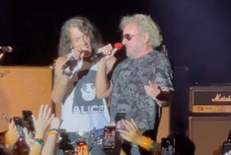 Watch RATT’s STEPHEN PEARCY Join SAMMY HAGAR For Cover Of LED ZEPPELIN’s ‘Rock And Roll’