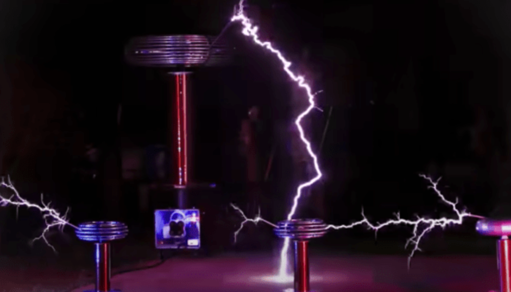 Watch Tesla Coils Perform Live Rendition of Daft Punk’s “One More Time”