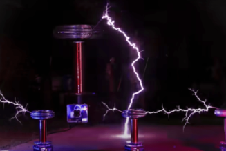 Watch Tesla Coils Perform Live Rendition of Daft Punk’s “One More Time”