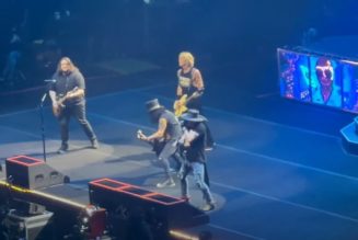 WOLFGANG VAN HALEN Performs ‘Paradise City’ With GUNS N’ ROSES (Video)