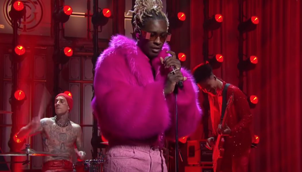 Young Thug Joined by Travis Barker & Nate Ruess During ‘Saturday Night Live’ Debut: Watch